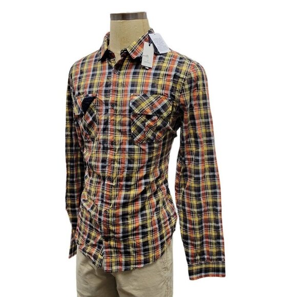 Buffalo David Bitton Long-Sleeves Plaid Shirt Men. Size Large. New With Tags $99 - Picture 5 of 10